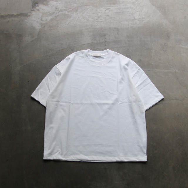 alvana (アルヴァナ) ALV-00117 [ 空防 S/S TEE SHIRTS ] 空紡天竺 ショートスリーブ クルーネック TEE シャツ (WHITE)