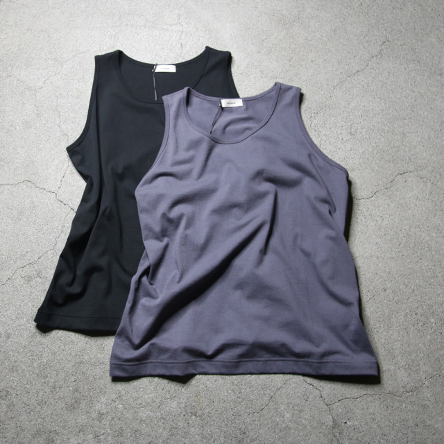 alvana (アルヴァナ) ALV-C0123 [ 空紡TANKTOP ] 空紡タンクトップ  (STONE NAVY) (BLACK) 