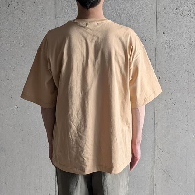 alvana (アルヴァナ) ALV-00127 [ 26/OVERSIZE  TEE SHIRTS ] ライトオンス天竺 オーバーサイズ クルーネック TEE シャツ (ORANGE)