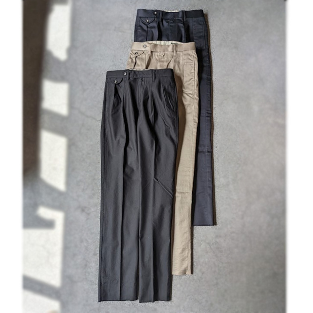 BARNSTORMER (バーンストーマー) 1945P [ MACARTHUR 2] マッカサー2 / 2タックパンツ  (BLACK) (KHAKI) (NAVY)