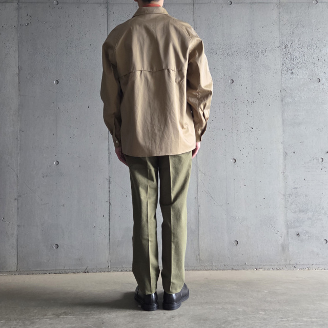 BARNSTORMER (バーンストーマー) 1333P [ HERRINGBONE DRESS FATIGUE] ヘリンボーン ドレスファティーグパンツ (OLIVE)