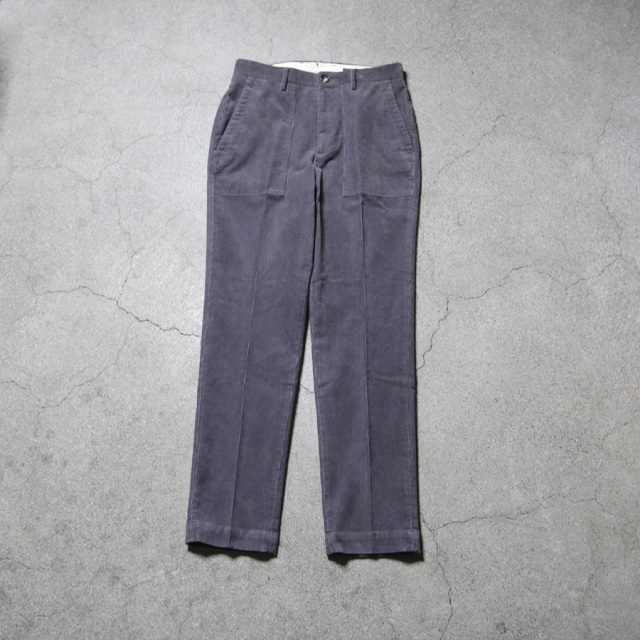 BARNSTORMER (バーンストーマー) [1633P] VINTAGE CORDUROY DRESS FATIGUE / ヴィンテージコール ドレスファティーグ (CHARCOAL) (SAX)