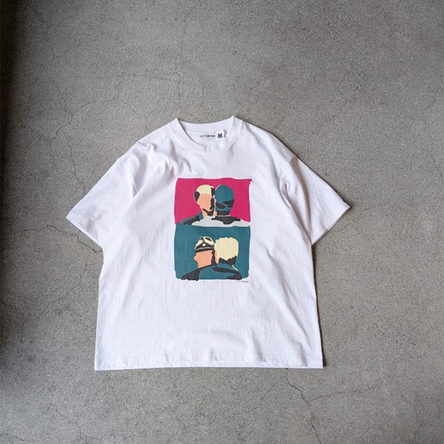 COTTON PAN (コットンパン) MOVIE / [朝食を]
[DOGS][時計][戦場] / クルーネックプリントTシャツ (WHITE)