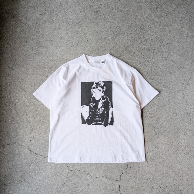 COTTON PAN (コットンパン) MOVIE / [朝食を]
[DOGS][時計][戦場] / クルーネックプリントTシャツ (WHITE)