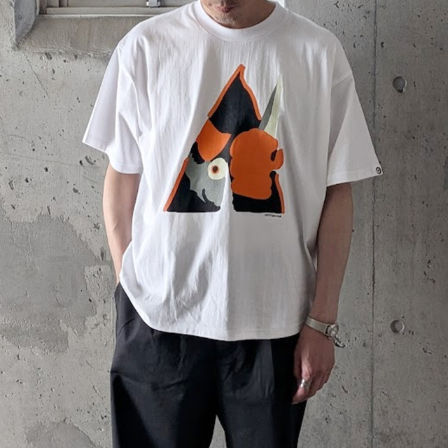 COTTON PAN (コットンパン) MOVIE / [朝食を]
[DOGS][時計][戦場] / クルーネックプリントTシャツ (WHITE)