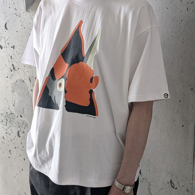 COTTON PAN (コットンパン) MOVIE / [朝食を]
[DOGS][時計][戦場] / クルーネックプリントTシャツ (WHITE)