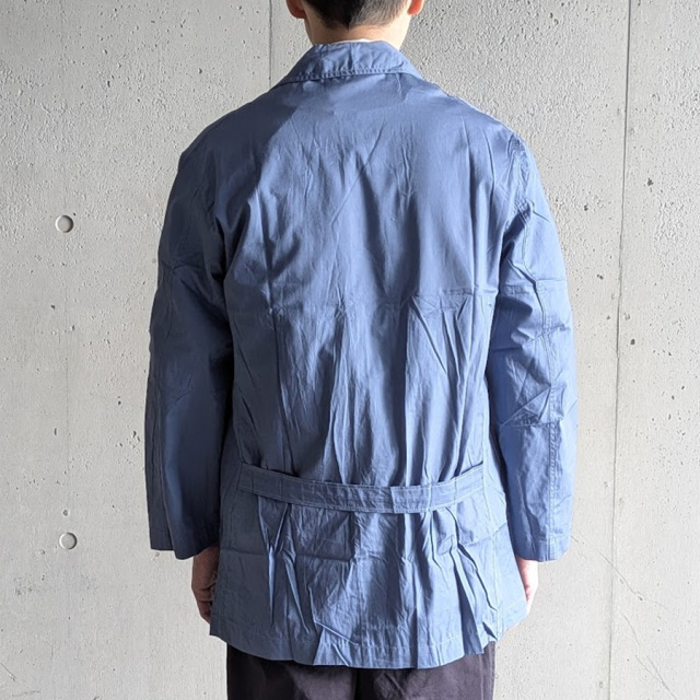 DEAD STOCK MILITARY (デッドストック ミリタリー) ITALIAN ARMY HOSPITAL WORK JACKET / イタリア軍 ホスピタル ワークジャケット / ミリタリーウエア コーディネート / 40代ファッションベーシック / 50代ファッションベーシック