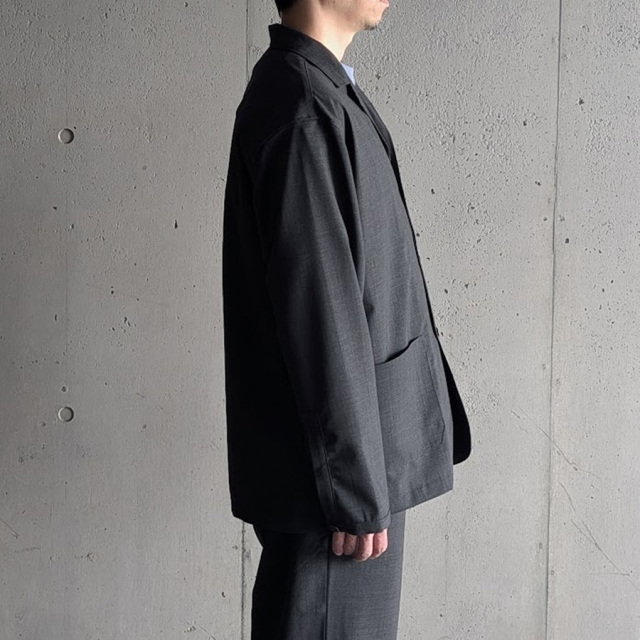 EEL PRODUCTS (イール プロダクツ) E-26403  [CAMEL MOON/キャメルムーン] サマーウール ジャケット (M.GRAY)