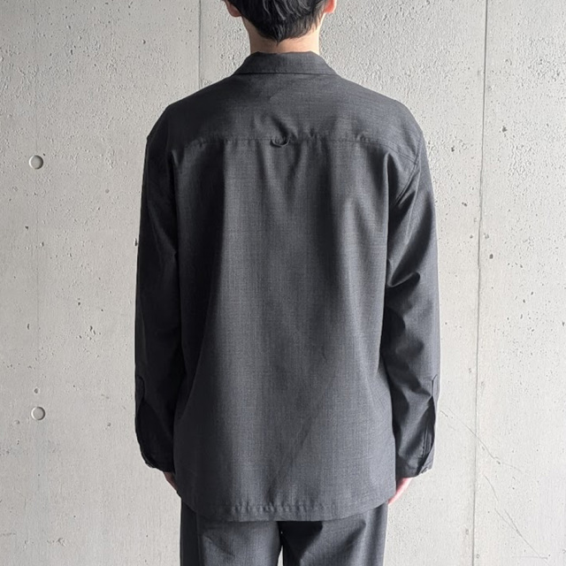 EEL PRODUCTS (イール プロダクツ) E-26403  [CAMEL MOON/キャメルムーン] サマーウール ジャケット (M.GRAY)