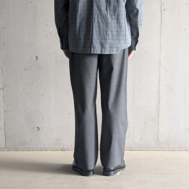 EEL PRODUCTS (イール プロダクツ) E-26204 [COOK PANTS/クックパンツ] サマーウールイージーパンツ (M.GRAY)