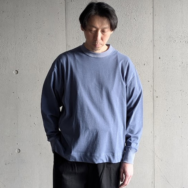 EEL PRODUCTS (イール プロダクツ) E-26504 [LIBER TEE (L/S)/リバティー] (13/NATURAL) (25/BLUE)