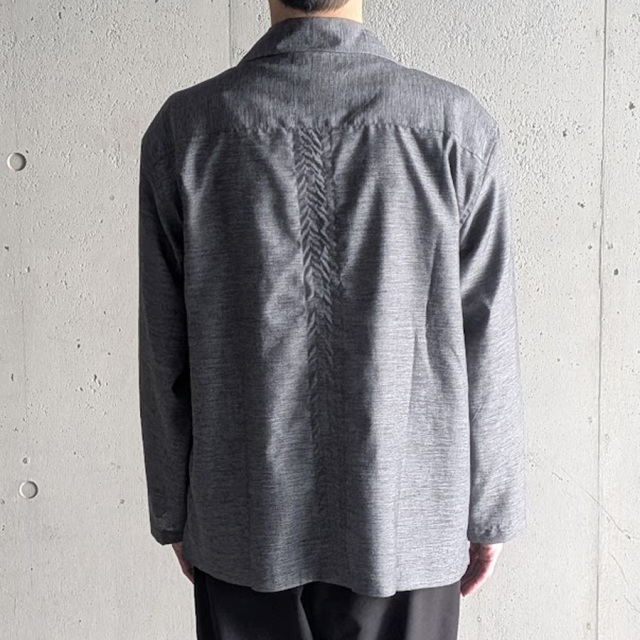 EEL PRODUCTS (イール プロダクツ) E-26409 [ MARCHING SHIRTS / マーチングシャツ]  オープンカラーシャツジャケット (F.GRAY)