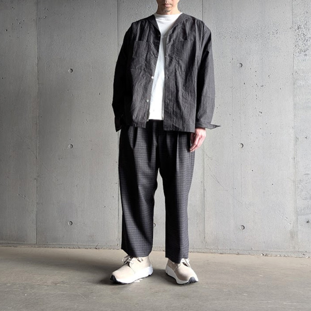 EEL PRODUCTS (イール/イールプロダクツ) E-26408 [SAILOR SHIRTS/セーラーシャツ] セーラーシャツ/カーディガンシャツ (NAVY)(CHARCOAL)