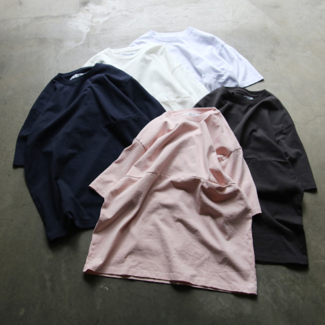 EEL PRODUCTS (イール プロダクツ) E-25521A / ユルリTEE 1/2  (5COLOR)