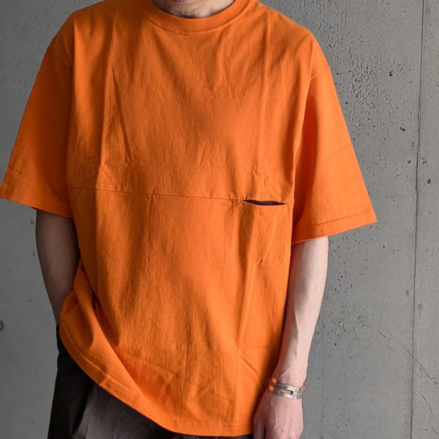 EEL PRODUCTS (イール プロダクツ) E-25521A / ユルリTEE 1/2  (5COLOR)