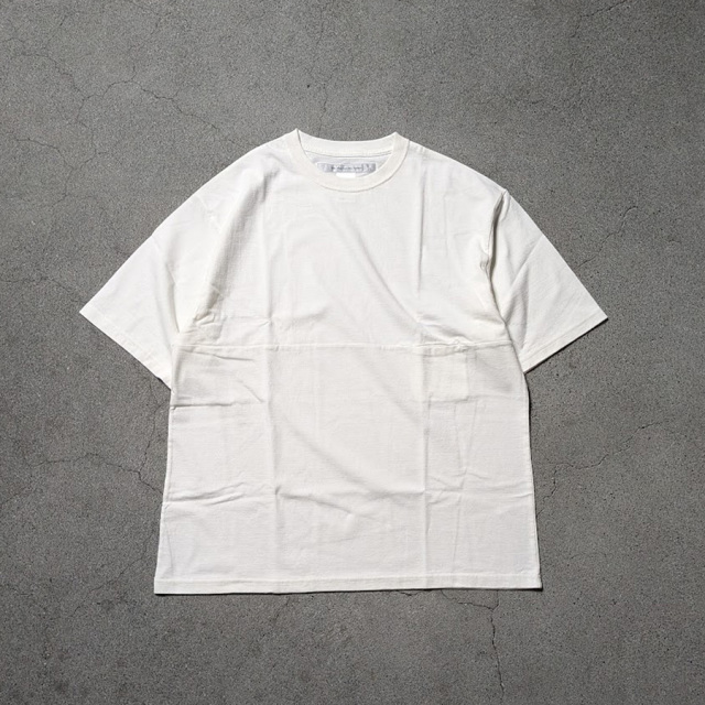 E-26512A/E-26512B [ユルリTEE 1/2] リラックスフィット ポケT (WHITE) (CHARCOAL) (F/GRAY) (T.BLUE) (H.ORANGE)