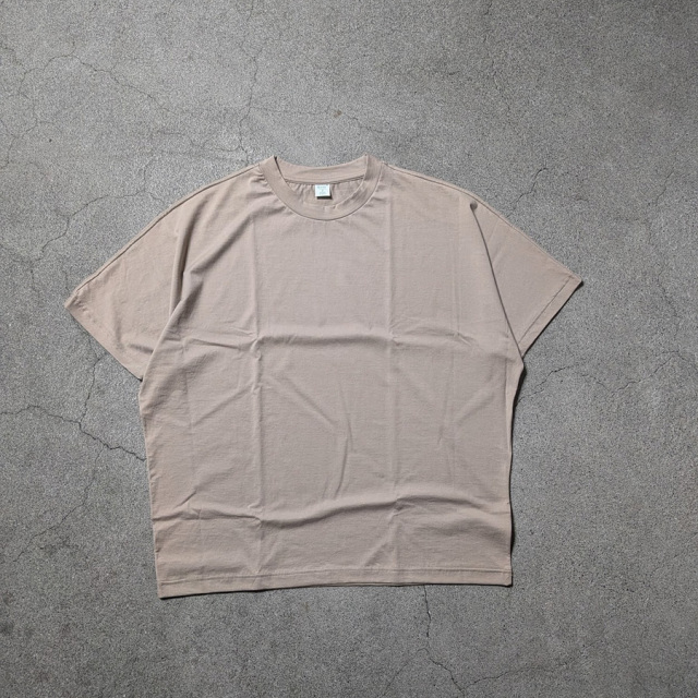 GICIPI ( ジチピ ) 2606P / MERLUZZO（メルルッーツ）/ クルーネック リラックスフィット ドルマンスリーブTシャツ (Bianco/WHITE) (Nero/BLACK)(Pergamena/GREIGE)