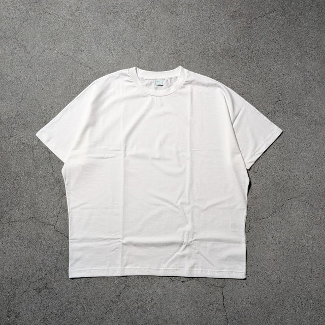 GICIPI ( ジチピ ) 2606P / MERLUZZO（メルルッーツ）/ クルーネック リラックスフィット ドルマンスリーブTシャツ (Bianco/WHITE) (Nero/BLACK)(Pergamena/GREIGE)
