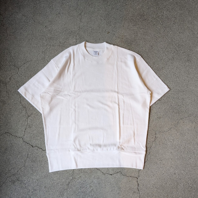 GICIPI ( ジチピ ) 2603P / TONNO（トーンノ）/ クルーネック リラックスフィット Tシャツ (Bianco/WHITE) (Nero/BLACK)(Pergamena/GREIGE) 