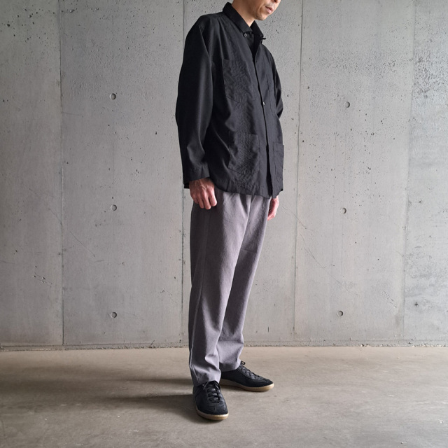 EEL PRODUCTS (イール プロダクツ) E-25102 [ MARCHING SHIRTS / マーチングシャツ]  オープンカラーシャツジャケット (BEIGE)