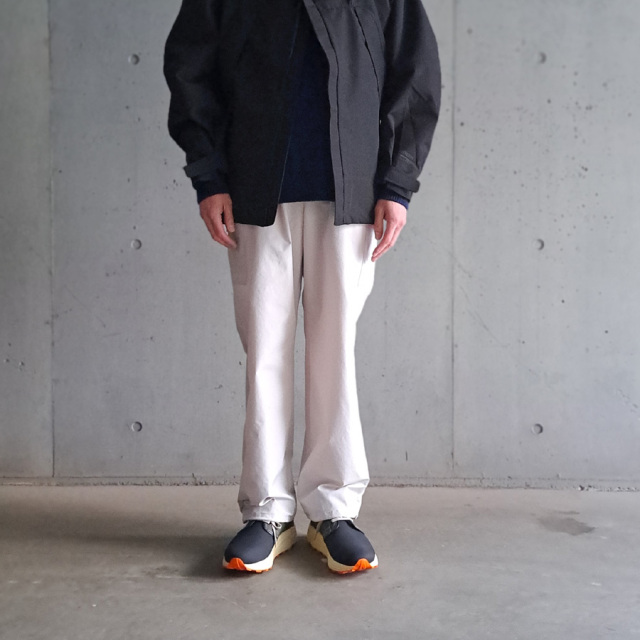 LAMOND (ラモンド) LM-P-125 [TASLAN CARGO PANTS]　タスランカーゴパンツ (WHITE GRAY)