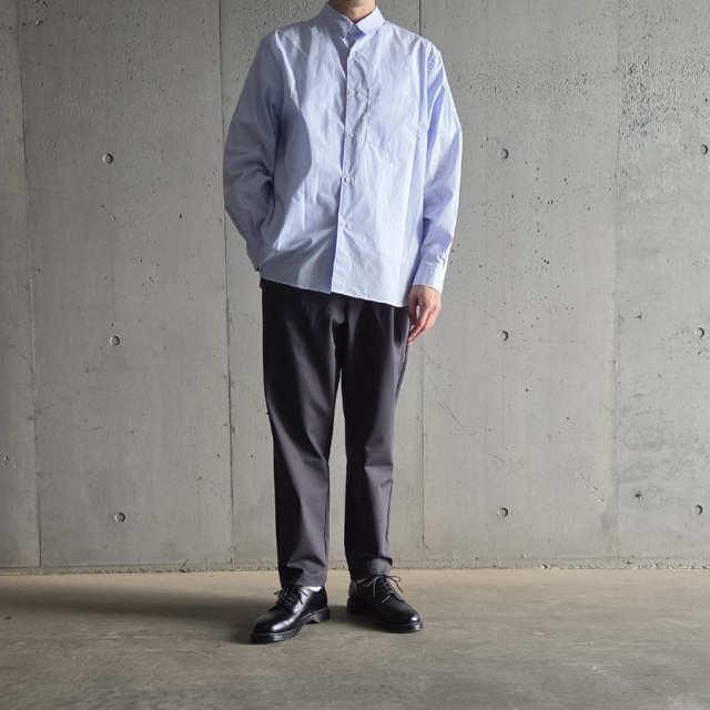 LAMOND (ラモンド) LM-P-122 [ PONTE RELAX PANTS ] ハイゲージストレッチポンチジャージー リラックスパンツ (BLACK) (CHARCOAL)