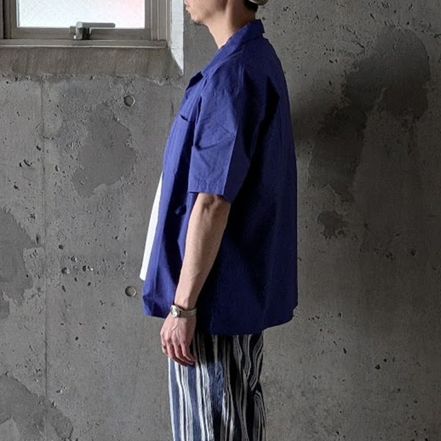 SEEALL (シーオール) [ GENERAL PURPOSE SHIRTS ] ジェネラルパーパスシャツ (KELEN BLUE) (MINT)