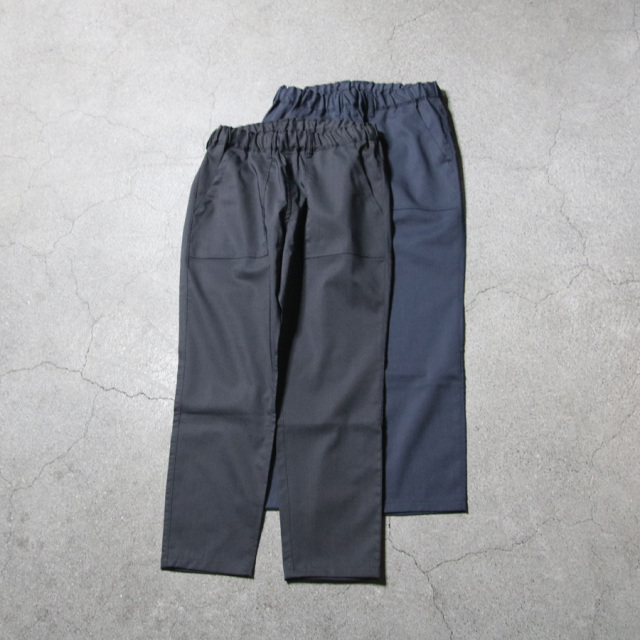 Re made in tokyo japan (アールイーメイドイントウキョウジャパン) 1124S-BT [ Ramie Solotex Twill Tuck PTS ] ラミーソロテックスツイル タックパンツ (BLACK)(NAVY) 