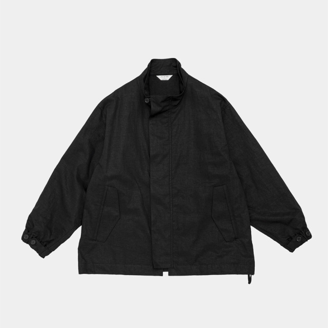 STILL BY HAND (スティルバイハンド)  [ BL02261 ] Stand collar blouson スタンドカラーブルゾン (CHARCOAL)