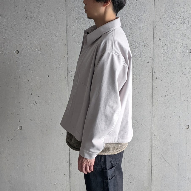 STILL BY HAND (スティルバイハンド)  [ BL07263 ] Synthetic leather short blouson /シンセティックレザーショートブルゾン (INK BLACK) (BROWN) (TAUPE)