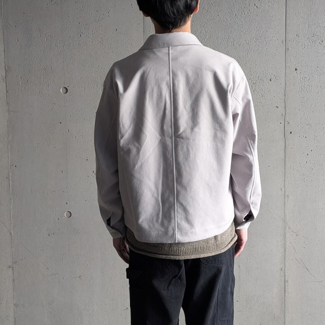 STILL BY HAND (スティルバイハンド)  [ BL07263 ] Synthetic leather short blouson /シンセティックレザーショートブルゾン (INK BLACK) (BROWN) (TAUPE)