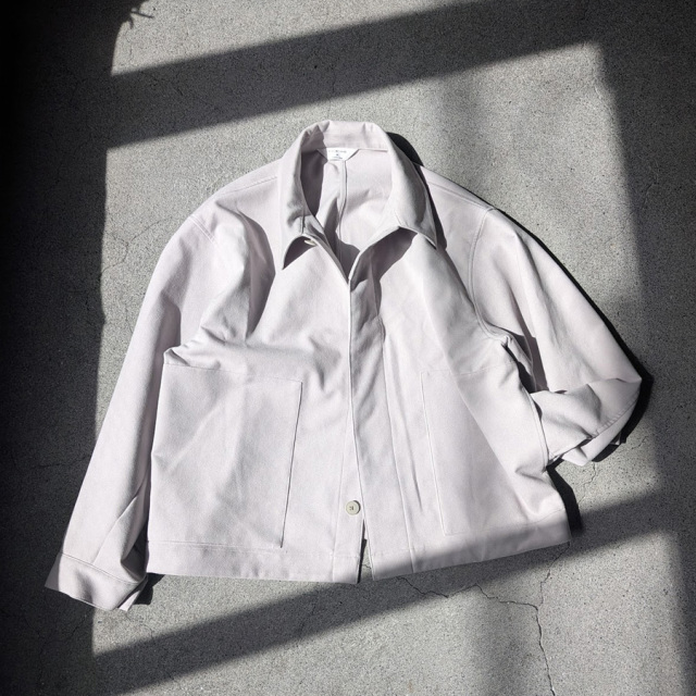 STILL BY HAND (スティルバイハンド)  [ BL07263 ] Synthetic leather short blouson /シンセティックレザーショートブルゾン (INK BLACK) (BROWN) (TAUPE)