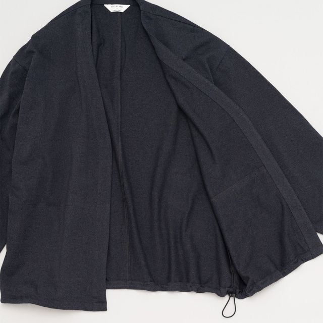 STILL BY HAND (スティルバイハンド)   [ CS07253 ] Mixed colour cardigan ミックスドカラーカーディガン (BLUE CHARCOAL) 