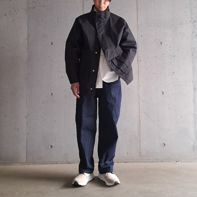STILL BY HAND (スティルバイハンド)  [DN02251]　11.5oz DENIM STRAIGHT PANTS /デニムストレートパンツ  (DARK NAVY)