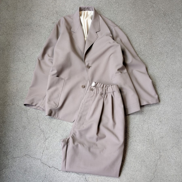 STILL BY HAND (スティルバイハンド)  [ PT01263 ]  Relaxed 2Pleut Pants / 1リラックス2プリーツイージースラックス (GREIGE)