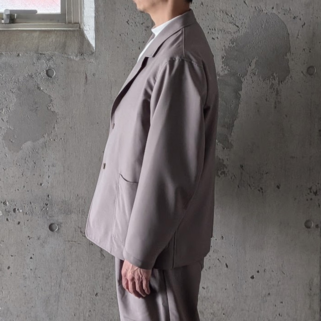 STILL BY HAND (スティルバイハンド) [JK01263] RELAXED 2B JACKET / リラックス2Bジャケット(GREIGE)
