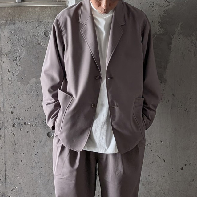 STILL BY HAND (スティルバイハンド) [JK01263] RELAXED 2B JACKET / リラックス2Bジャケット(GREIGE)