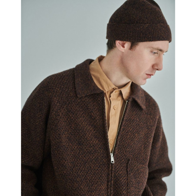 STILL BY HAND (スティルバイハンド)   [ SH01253 ] Garment-dye over shirt ガーメントダイオーバーシャツ (
BLUE GREY) (PALE ORANGE)