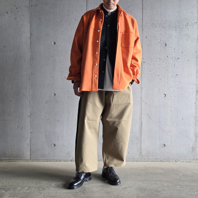 SUNNY ELEMENT (サニーエレメント) [ Airfield Shirt ]　エアーフィールドシャツ (ORANGE)