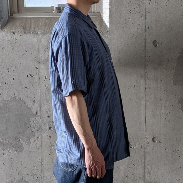 SUNNY ELEMENT (サニーエレメント) [ RIVER SHIRT S/S ]　リバーシャツ S/S (BLUE CHECK)