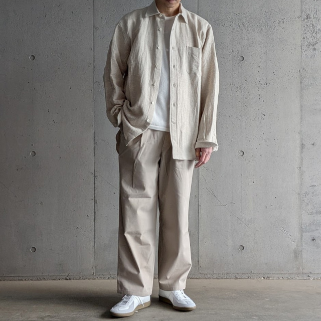 SUNNY ELEMENT (サニーエレメント) [ SLEEPING SHIRTS ]　スリーピングシャツ (OATMEAL)