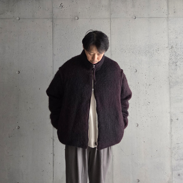 SEEALL (シーオール) SAU51DO181MK001 [ MINIMAL DOWN JACKET ]   ミニマルダウンジャケット (BLACK/BROWN)  