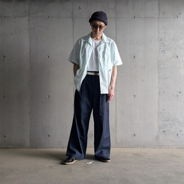 NIGEL  CABOURN (ナイジェルケーボン)  [MAINE LINE]  80520066010 [BEANIE COTTON] コットンニットキャップ (BEIGE) (NAVY) (GREEN)