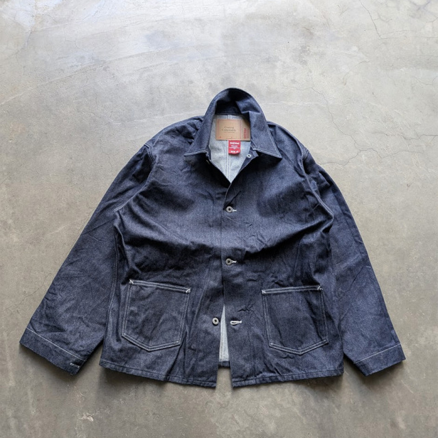 SKEWed （スキュー） [ WW2 CHOA JACKET (WR) ]  WW2 チョアジャケット/カバーオール (BLUE RINSE)