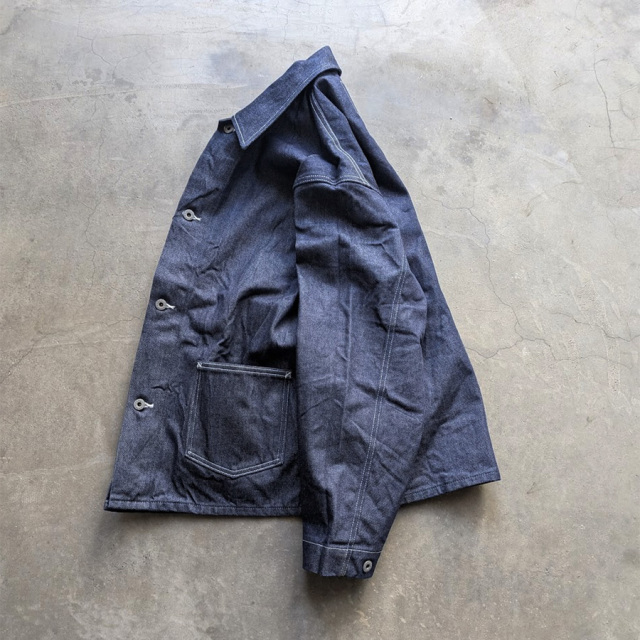 SKEWed （スキュー） [ WW2 CHOA JACKET (WR) ]  WW2 チョアジャケット/カバーオール (BLUE RINSE)