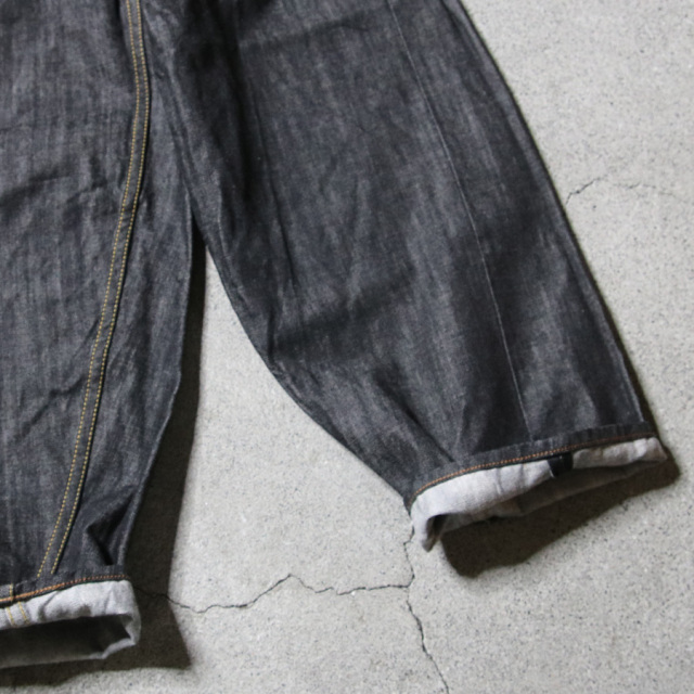 SKEWed （スキュー） [ 201/ ONE POCKET PANTS (LV) ]  5ポケットデニムパンツ (BLACK RINSE)