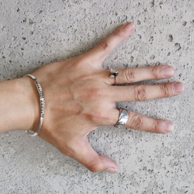 TOUAREG SILVER (トゥアレグシルバー) [RING01] リング (SLIVER)/ [RING02] リング(SILVER/EBONY WOOD)