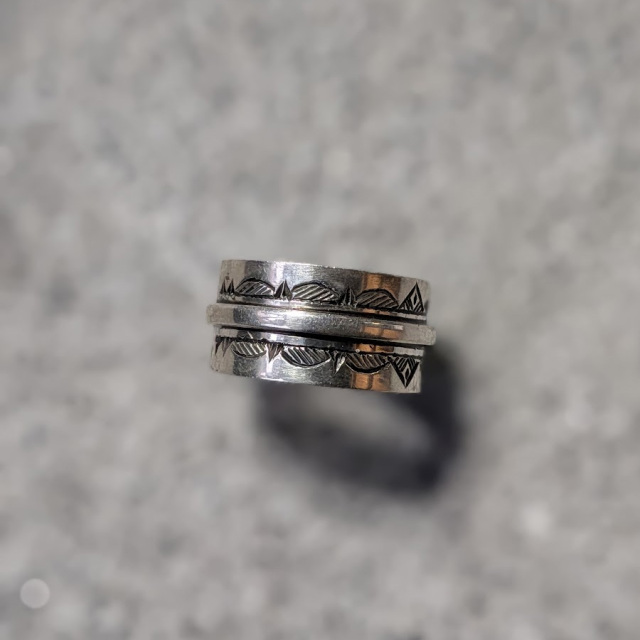 TOUAREG SILVER (トゥアレグシルバー) [CENTER LINE/ RING] リング (SILVER)