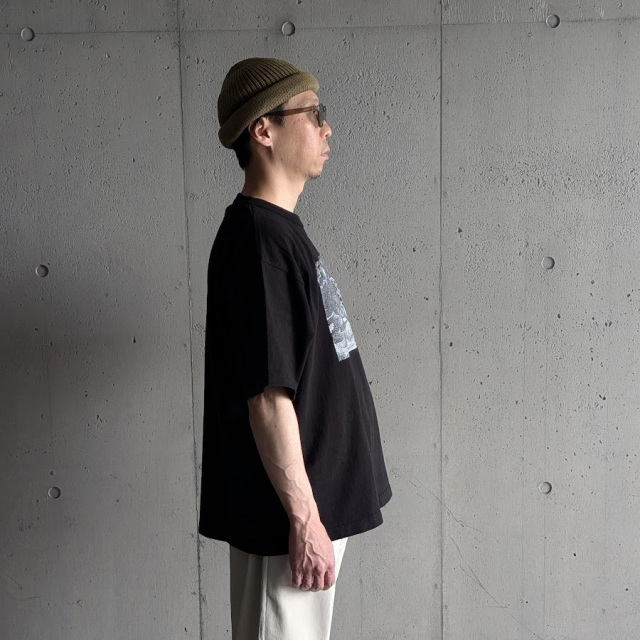 　TOUGHER ( タッファー ) BREA S/S TEE (JIM WOODRING) / クルーネック S/S プリント Tシャツ (FRANK 2) (PUSHPAW) (ECOLALIA)