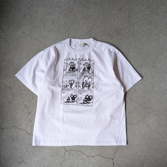 　TOUGHER ( タッファー ) BREA S/S TEE (JIM WOODRING) / クルーネック S/S プリント Tシャツ (FRANK 2) (PUSHPAW) (ECOLALIA)
